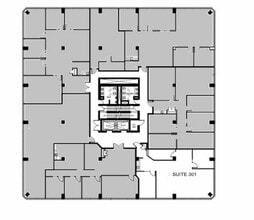 6299 Airport Rd, Mississauga, ON à louer Plan d’étage- Image 1 de 1