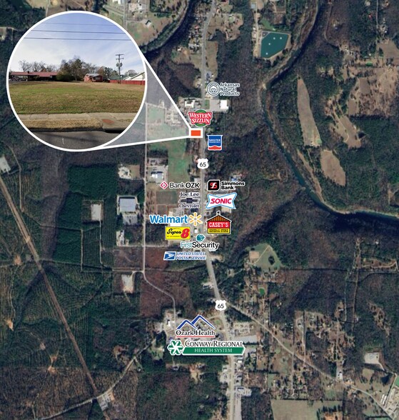 1518 Hwy 65 S, Clinton, AR à vendre - Photo du bâtiment - Image 2 de 2