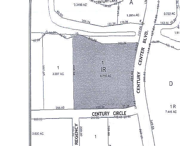 2211 Century Center Blvd, Irving, TX à louer - Plan cadastral - Image 2 de 15