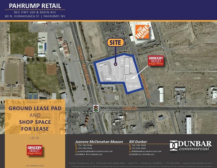 60 N Humahuaca St, Pahrump, NV for lease - Building Photo - Image 1 of 4