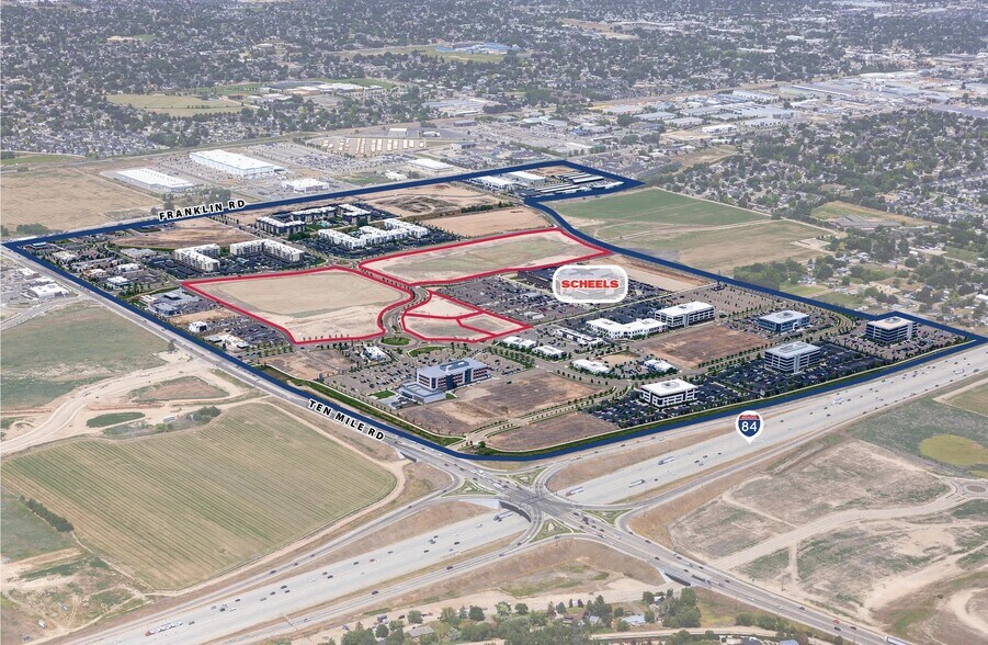 S Vanguard Way & S Wayfinder Ave, Meridian, ID à vendre - Photo du bâtiment - Image 1 de 4