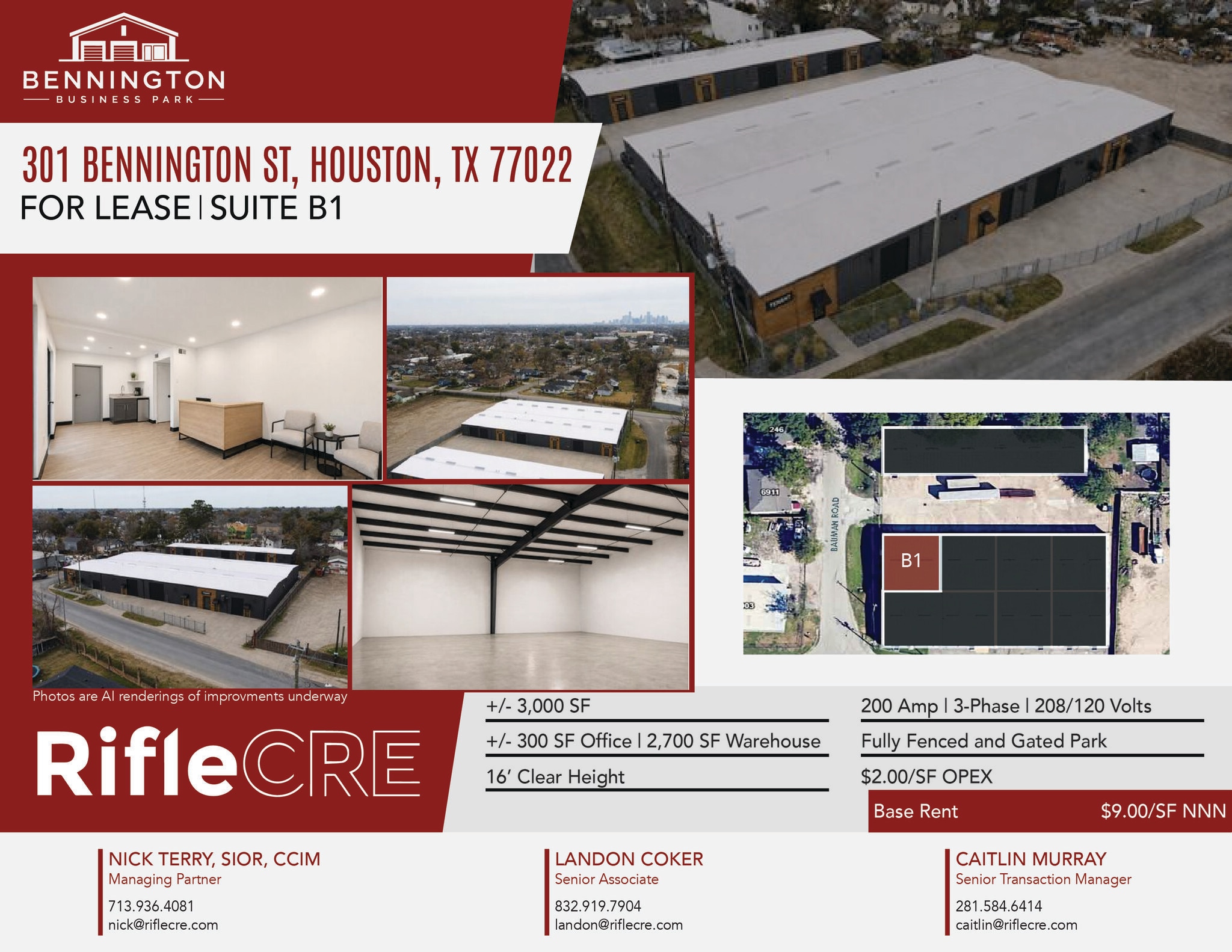 301 Bennington St, Houston, TX for lease Other- Image 1 of 1