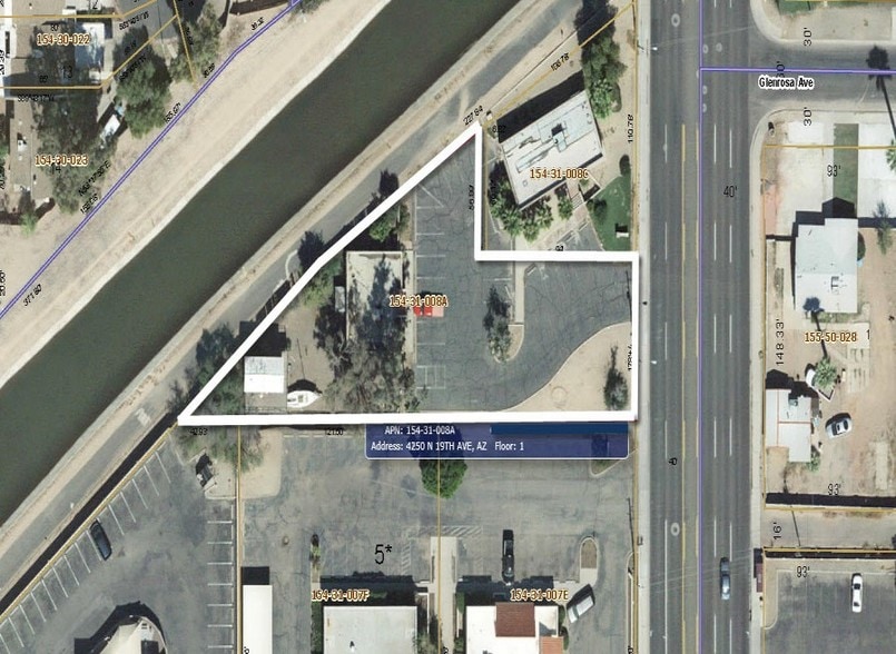4250 N 19th Ave, Phoenix, AZ for sale - Aerial - Image 2 of 8