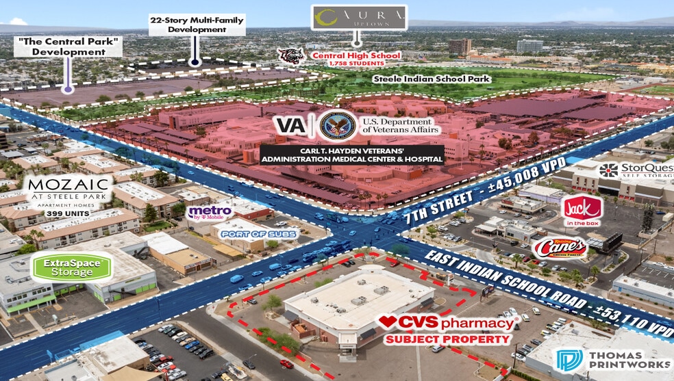 711 E Indian School Rd, Phoenix, AZ for lease - Building Photo - Image 3 of 3