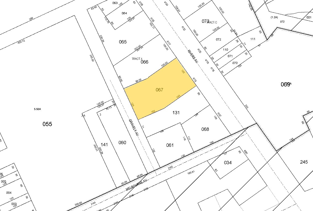 4113 Rivers Ave, Charleston, SC for sale Plat Map- Image 1 of 1