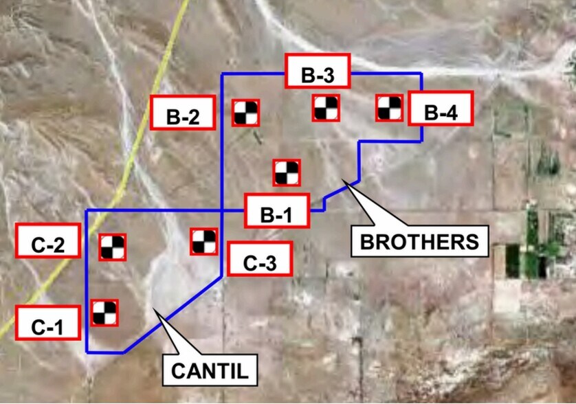 Unnamed Rd, Cantil, CA à vendre - Plan de site - Image 3 de 3