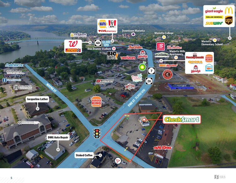 234 Pike St, Marietta, OH à vendre - Photo du bâtiment - Image 3 de 5