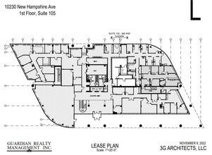 10230 New Hampshire Ave, Silver Spring, MD à louer Plan d’étage- Image 1 de 2