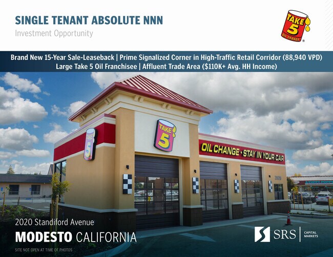Plus de détails pour 2020 Standiford Ave, Modesto, CA - Commerce de détail à vendre