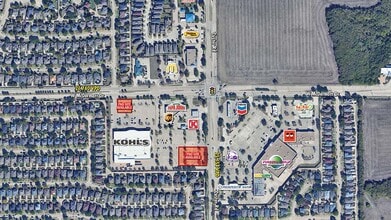 2400 McDermott Road, Plano, TX - AERIAL  map view