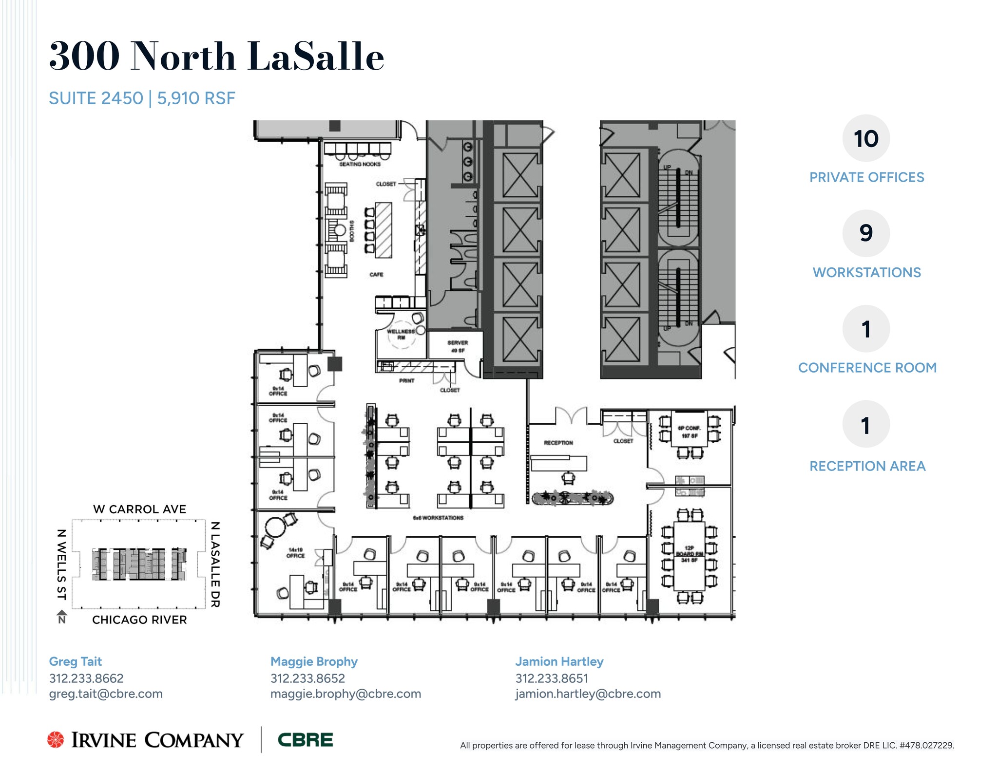 300 N LaSalle St, Chicago, IL for lease Site Plan- Image 1 of 4