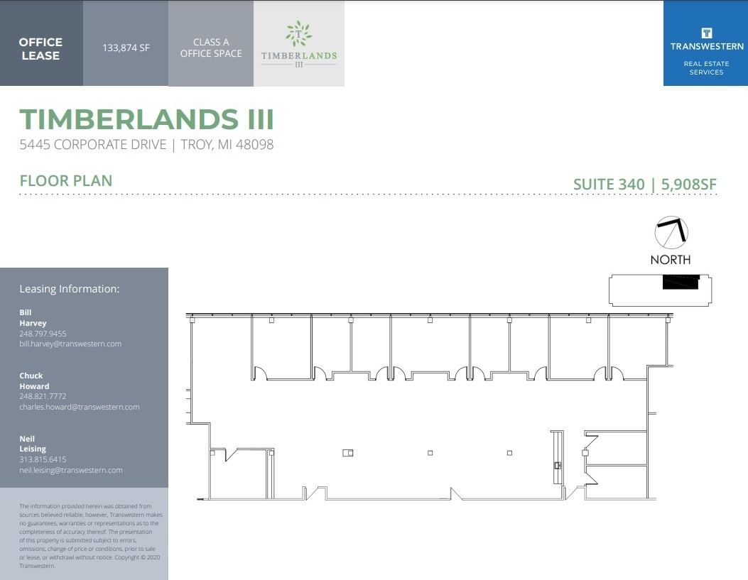 5445 Corporate Dr, Troy, MI for sale Floor Plan- Image 1 of 1