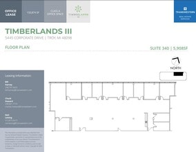 5445 Corporate Dr, Troy, MI for sale Floor Plan- Image 1 of 1