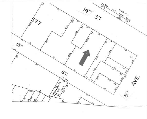 5 W 13th St, New York, NY à vendre Plan cadastral- Image 1 de 1