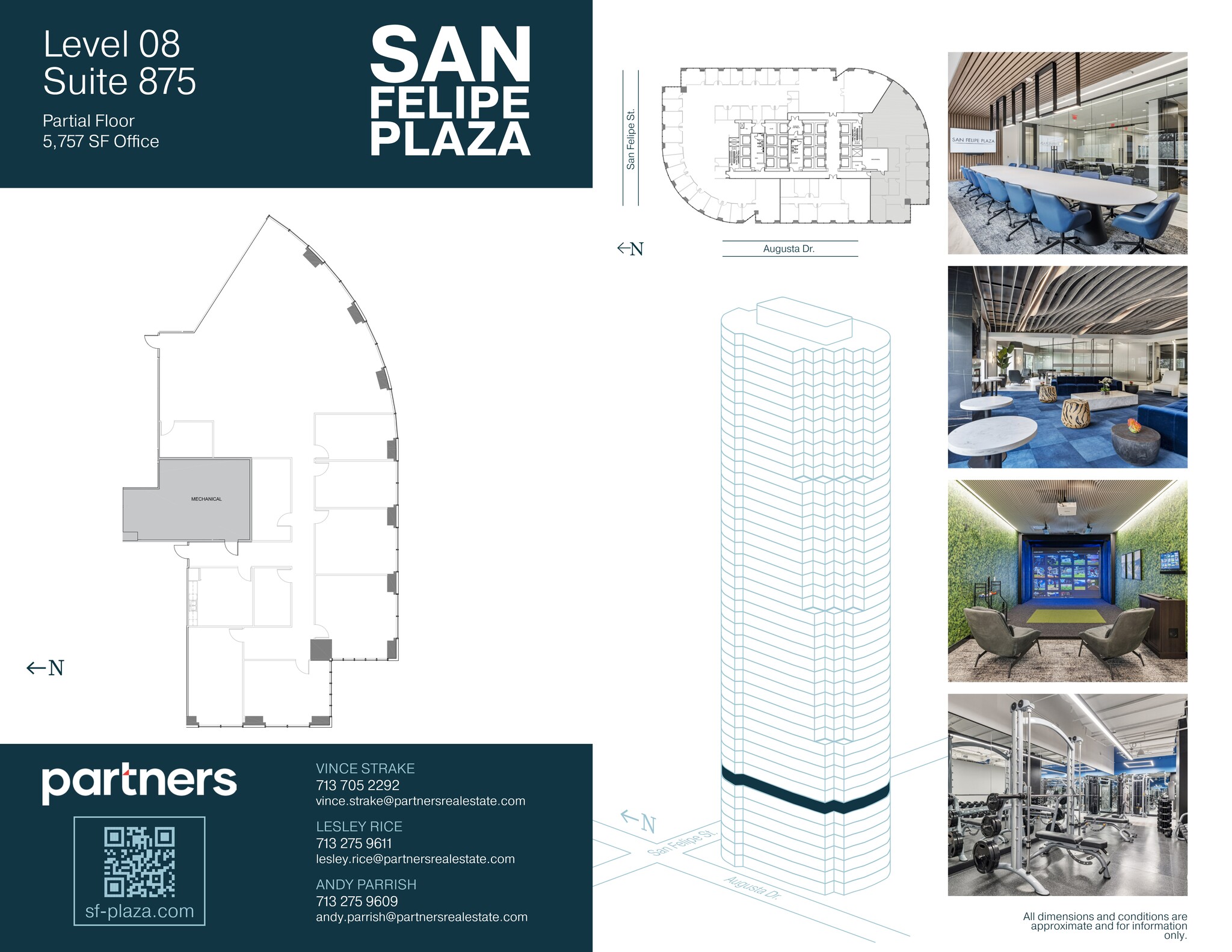 5847 San Felipe St, Houston, TX à louer Plan de site- Image 1 de 2