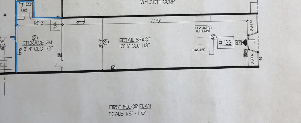 122 Merrimack St, Haverhill, MA à louer - Plan d’étage - Image 3 de 3