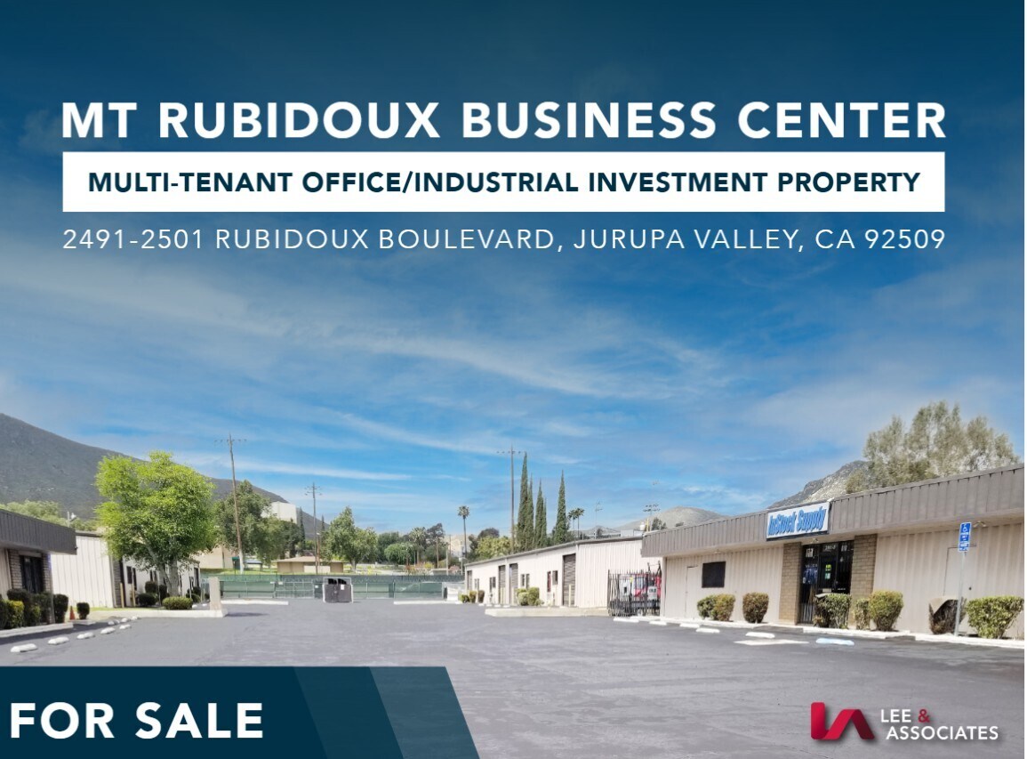 2491-2501 Rubidoux Blvd portefeuille de 4 propriétés à vendre sur LoopNet.ca Photo principale- Image 1 de 11