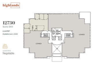 12750 High Bluff Dr, San Diego, CA à louer Plan d’étage- Image 1 de 1