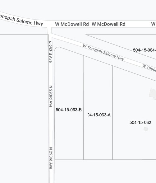 29231 W Tonopah Salome Hwy, Buckeye, AZ à vendre - Plan cadastral - Image 2 de 2