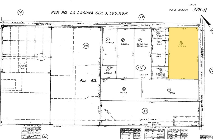 15209 Lincoln St, Lake Elsinore, CA for lease - Plat Map - Image 2 of 3