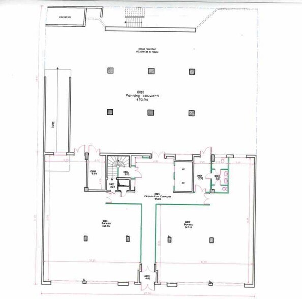 Office in Lyon for lease - Floor Plan - Image 2 of 5