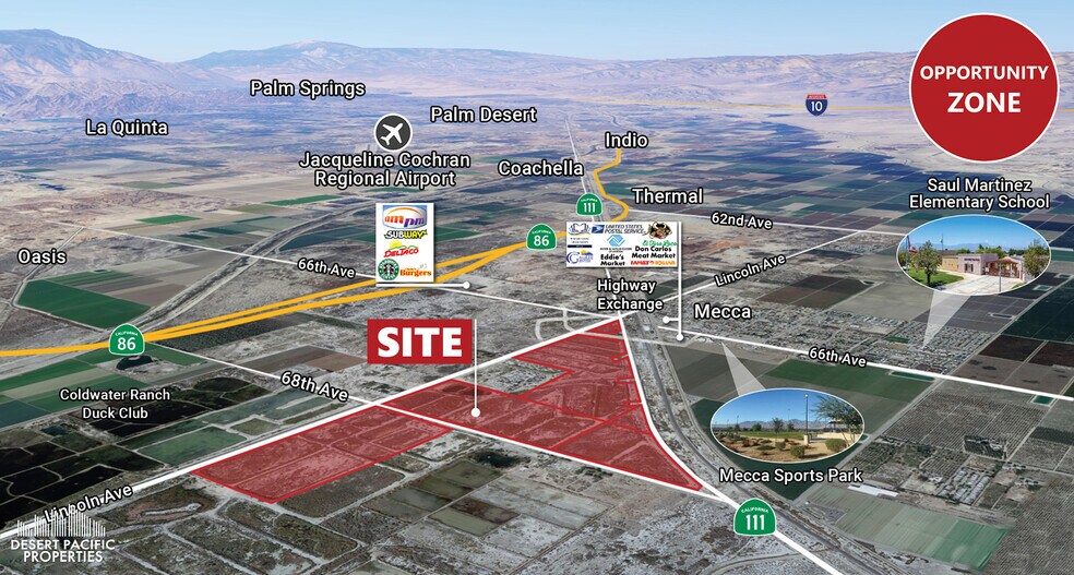 Hwy 111 & Ave 68, Mecca, CA à vendre - Photo du bâtiment - Image 1 de 3