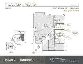 7730 E Belleview Ave, Greenwood Village, CO à louer Plan d’étage- Image 2 de 2