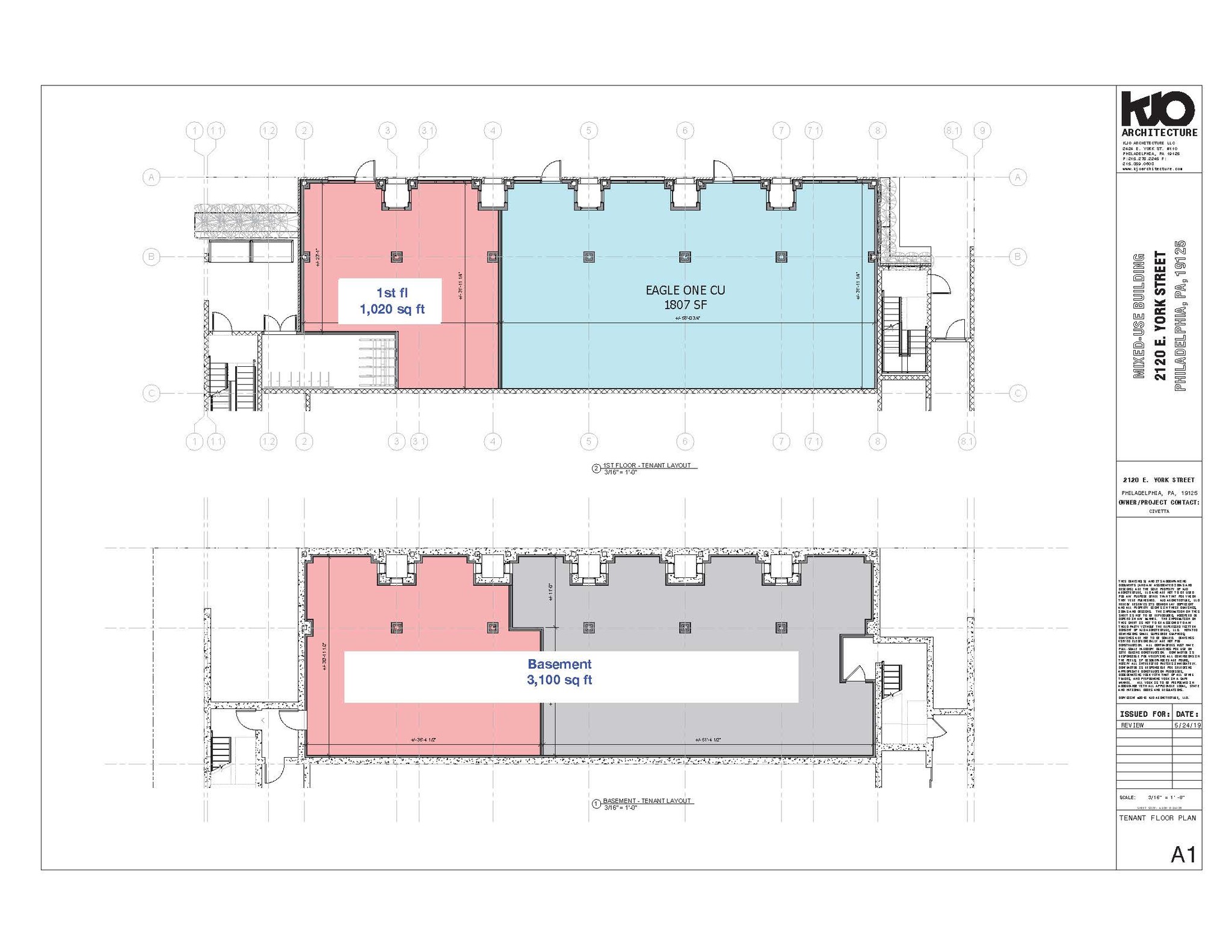 2120 E York St, Philadelphia, PA for lease Floor Plan- Image 1 of 2