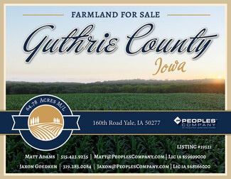 Plus de détails pour 160th Road, Yale, IA - Terrain à vendre