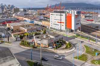 850 Powell St, Vancouver, BC - Aerial  map view