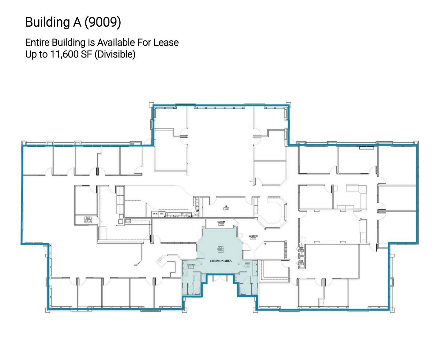 9009 Coldwater Rd, Fort Wayne, IN à louer Plan d’étage- Image 1 de 1