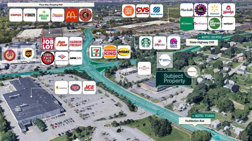 220 Huttleston Ave, Fairhaven, MA for sale - Aerial - Image 2 of 2