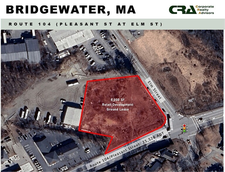 1307 Pleasant St, Bridgewater, MA for lease - Aerial - Image 1 of 3