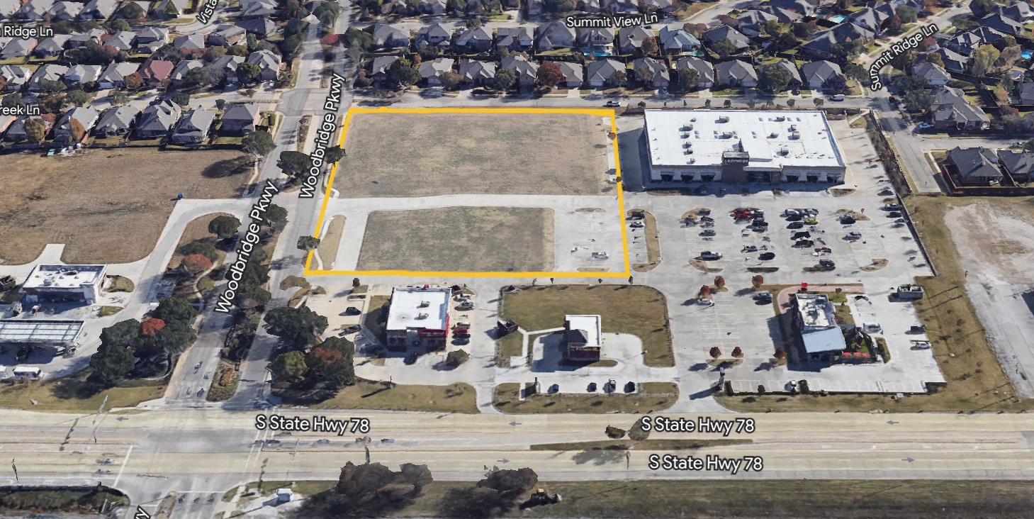 7780 SH 78, Sachse, TX for sale Aerial- Image 1 of 6