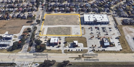 7780 SH 78, Sachse, TX - AÉRIEN Vue de la carte