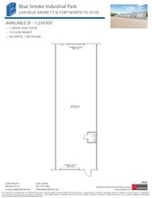 2402-2404 Blue Smoke Ct, Fort Worth, TX for lease Floor Plan- Image 1 of 1