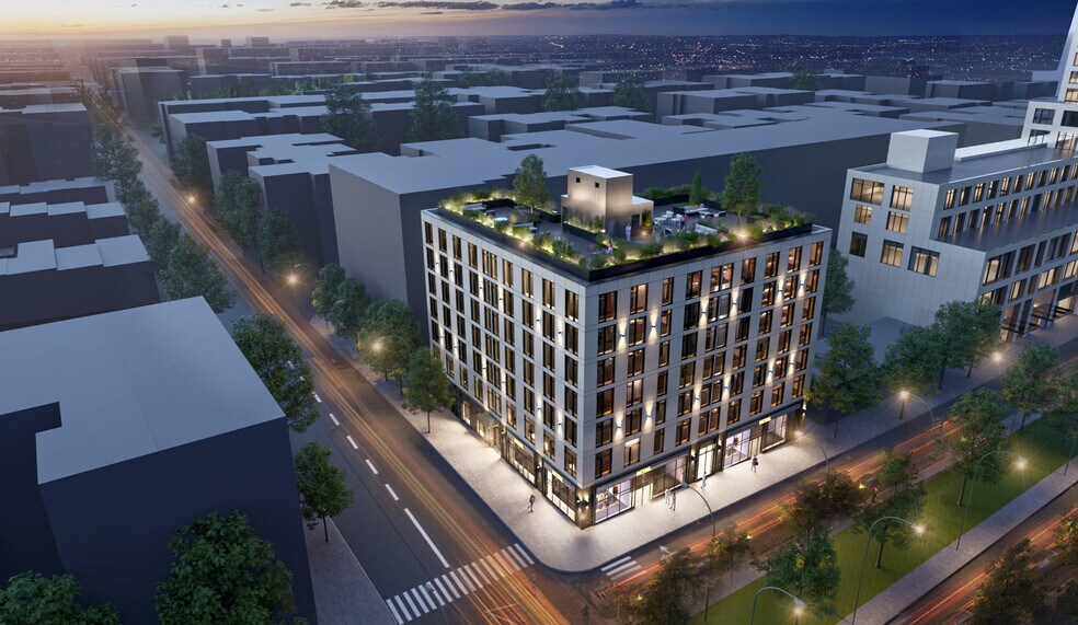 9860 Queens Blvd, Rego Park, NY à louer - Photo du bâtiment - Image 2 de 2