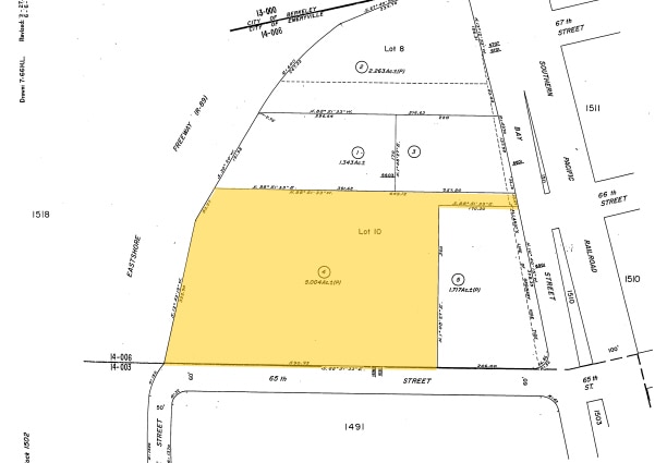 1650 65th St, Emeryville, CA à louer - Plan cadastral - Image 2 de 20