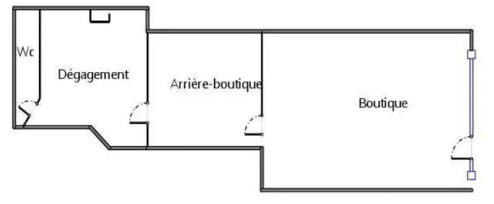 Commerce de détail dans Paris à louer - Photo du bâtiment - Image 3 de 3