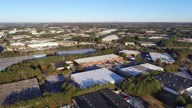 700-710 Loyola Dr SW, Atlanta, GA - AERIAL  map view