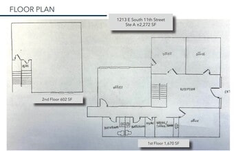 1215 E South 11th St, Abilene, TX à louer Plan d’étage- Image 1 de 7