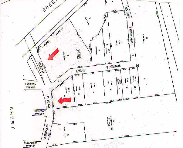 1319 N Broad St, Hillside, NJ for lease - Plat Map - Image 2 of 2