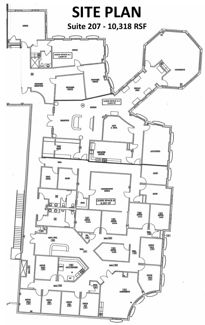 2091-2101 Summer Lee Dr, Rockwall, TX for lease Floor Plan- Image 1 of 2