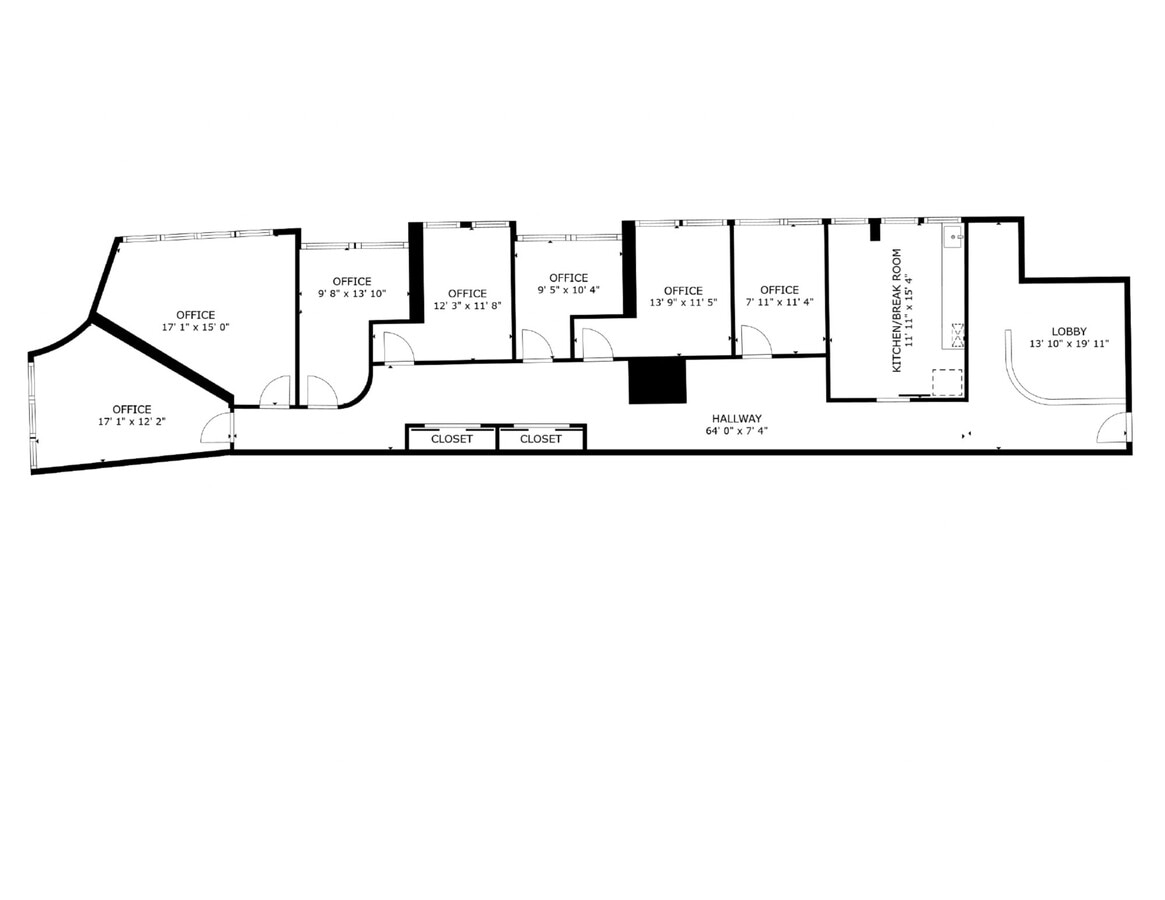 8500 Shoal Creek Blvd, Austin, TX 78757 - Unité 201B -  - Plan d’étage - Image 1 of 5