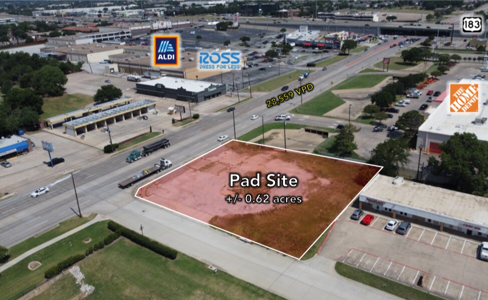 NEC FM 157 Industrial Blvd, Euless, TX for sale Primary Photo- Image 1 of 8