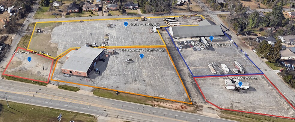 4453 Broadway, Macon-Bibb, GA à louer - Aérien - Image 1 de 43