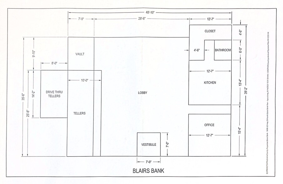 5406 US 29, Blairs, VA for lease - Floor Plan - Image 2 of 26