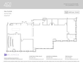 401 E Las Olas Blvd, Fort Lauderdale, FL for lease Floor Plan- Image 2 of 2