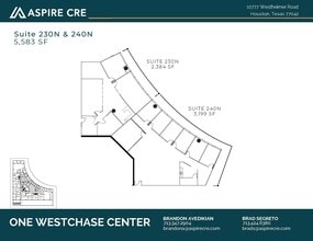 10777 Westheimer Rd, Houston, TX for lease Floor Plan- Image 1 of 2