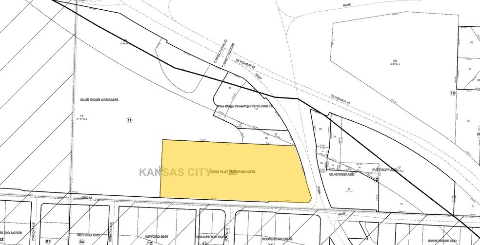 4240 Blue Ridge Blvd, Kansas City, MO à vendre - Plan cadastral - Image 2 de 47